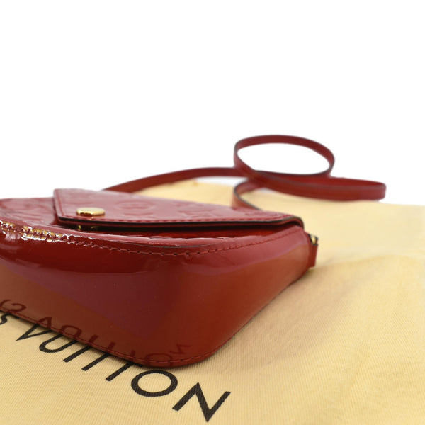 Louis Vuitton Sac Lucie Monogram Patent Crossbody Bag - Bottom Right
