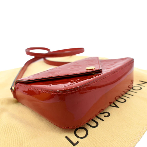 Louis Vuitton Sac Lucie Monogram Patent Crossbody Bag - Bottom Left