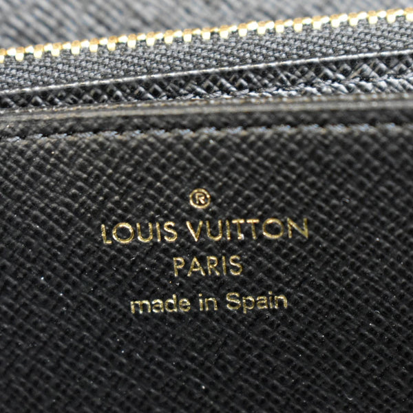 LOUIS VUITTON Giant Monogram Reverse Zippy Wallet Brown