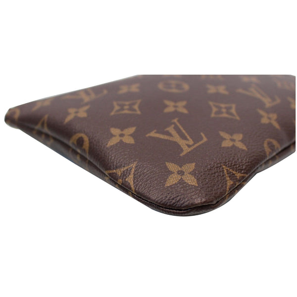 LOUIS VUITTON Etui Voyage PM Monogram Canvas Pouch Brown
