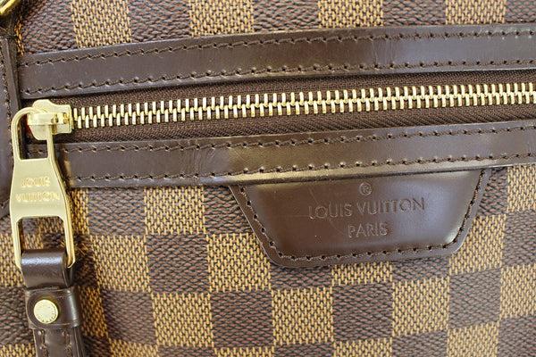 LOUIS VUITTON Evora MM Damier Ebene Tote Shoulder Bag