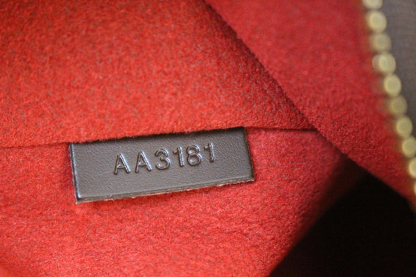 LOUIS VUITTON Evora MM Damier Ebene Tote Shoulder Bag