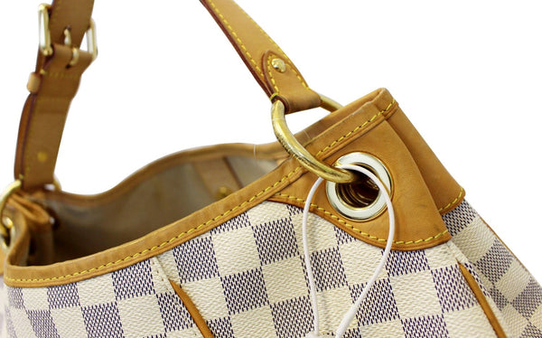 LOUIS VUITTON Damier Azur Galliera PM Shoulder Bag