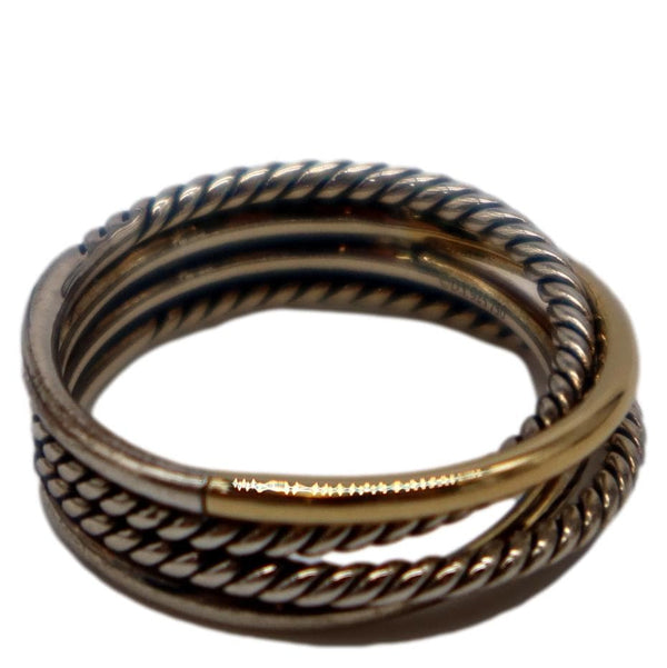 DAVID YURMAN Sterling Silver Crossover Ring