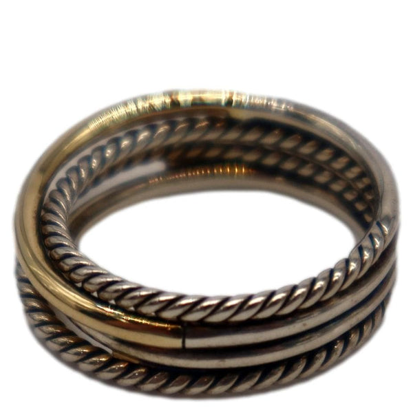 DAVID YURMAN Sterling Silver Crossover Ring
