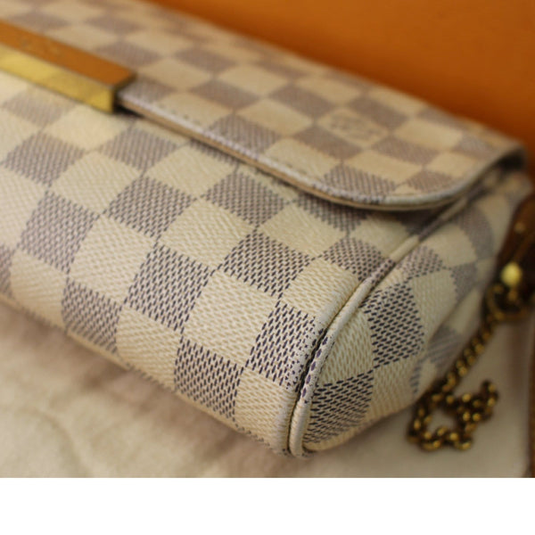 LV Favorite MM Damier Azur Crossbody Bag for sale online