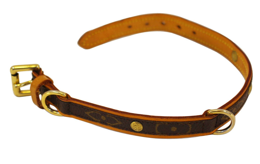 p*o様 Louis Vuitton Collier Baxter PM 首輪 LOUIS VUITTON Monogram Collier Baxter PM
