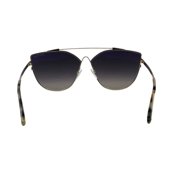 Tom Ford FT0563 28C Jacquelyn Women Sunglasses Smoke Mirror Lens