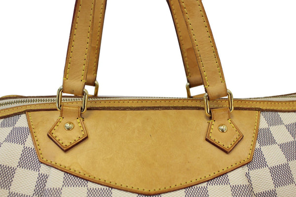 LOUIS VUITTON Siracusa GM Damier Azur Shoulder Bag