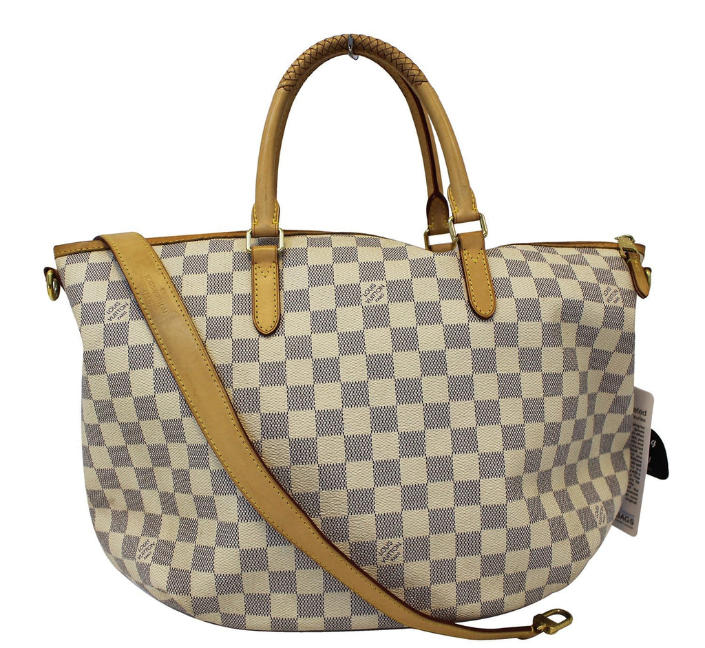 Louis Vuitton Riviera MM Damier Azur Shoulder Bag