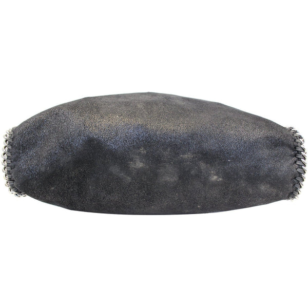 Stella Mccartney Falabella Faux Leather Chain Shoulder Bag Black