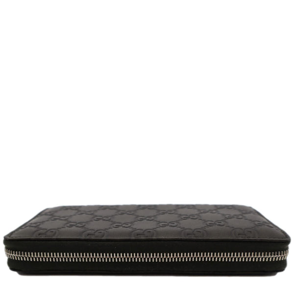 GUCCI GG Leather Zippy Wallet Brown 233025