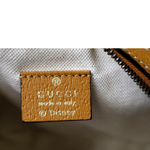 GUCCI x Disney Round Supreme Canvas Shoulder Bag Brown 603938