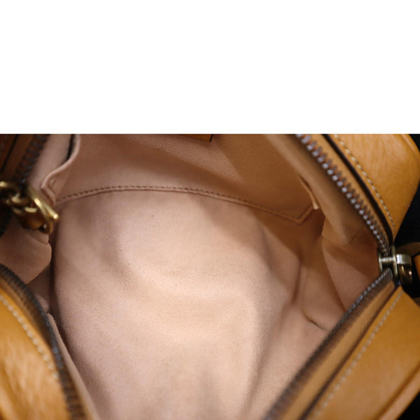 GUCCI x Disney Mickey Mouse GG Supreme Coated Canvas Crossbody Bag Brown 602536