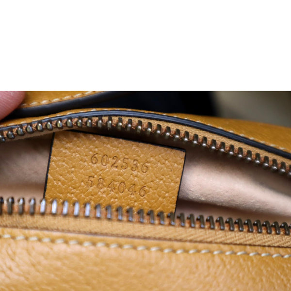 GUCCI x Disney Mickey Mouse GG Supreme Coated Canvas Crossbody Bag Brown 602536