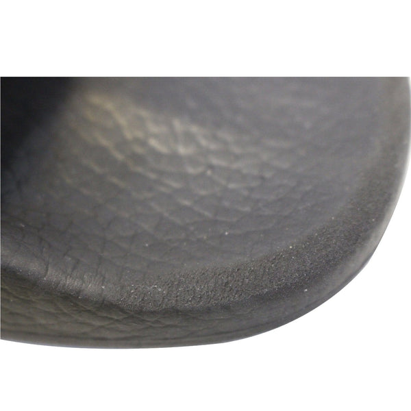 Gucci Black Supreme Canvas Slide Sandal - Last Call | for sale