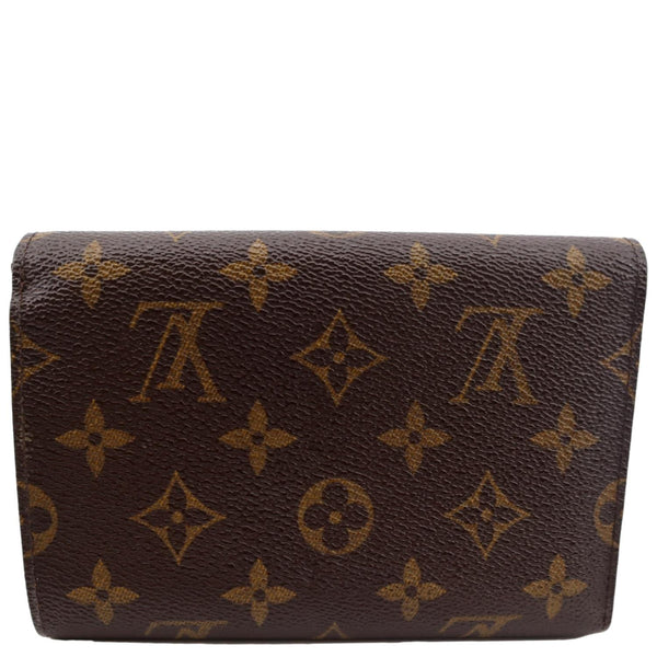 LOUIS VUITTON Monogram Canvas Wallet Brown