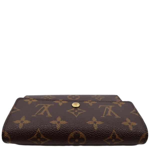 LOUIS VUITTON Monogram Canvas Wallet Brown