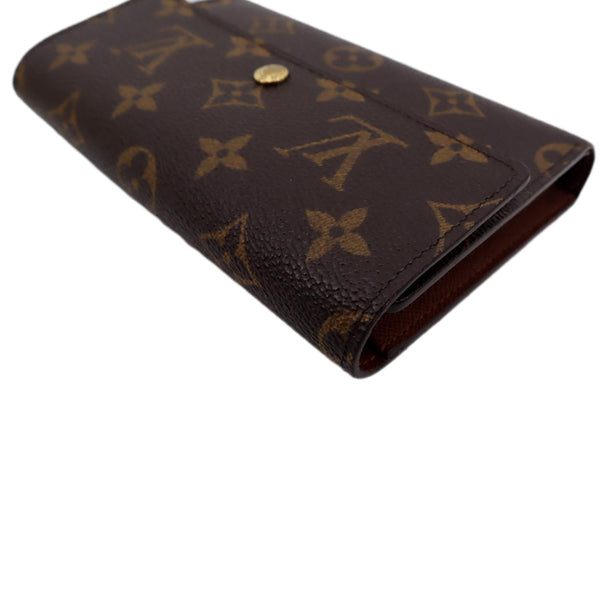 LOUIS VUITTON Monogram Canvas Wallet Brown