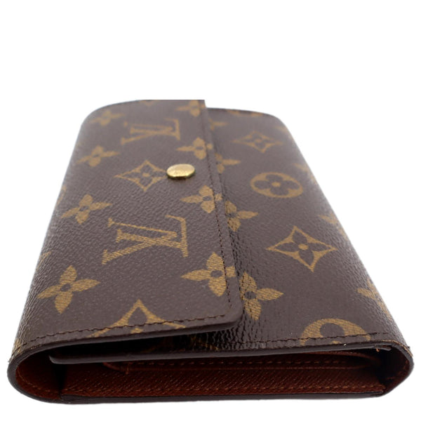 LOUIS VUITTON Monogram Canvas Wallet Brown