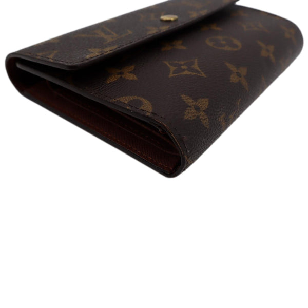 LOUIS VUITTON Monogram Canvas Wallet Brown