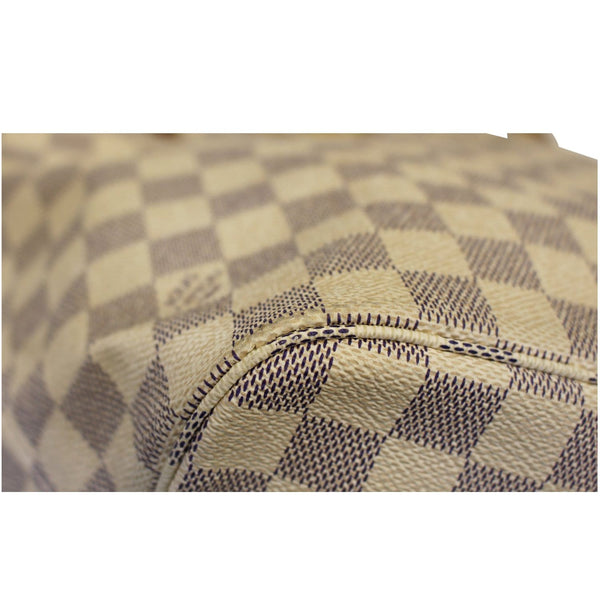 LOUIS VUITTON Neverfull MM Damier Azur Tote Shoulder Bag