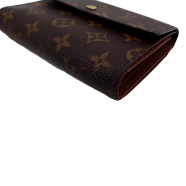 LOUIS VUITTON Monogram Canvas Wallet Brown
