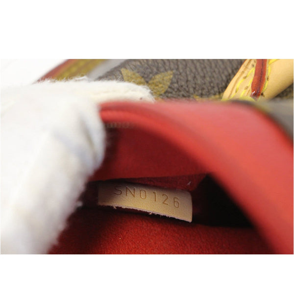 LOUIS VUITTON Nano Pallas Monogram Canvas Shoulder Crossbody Bag