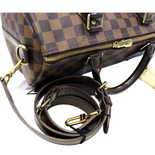 LOUIS VUITTON Speedy 30 Bandouliere Damier Ebene Shoulder Bag