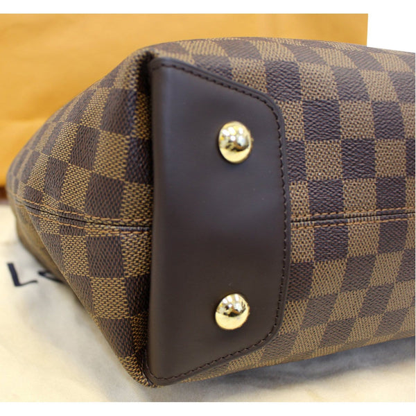 LOUIS VUITTON Duomo Hobo Damier Ebene Shoulder Bag