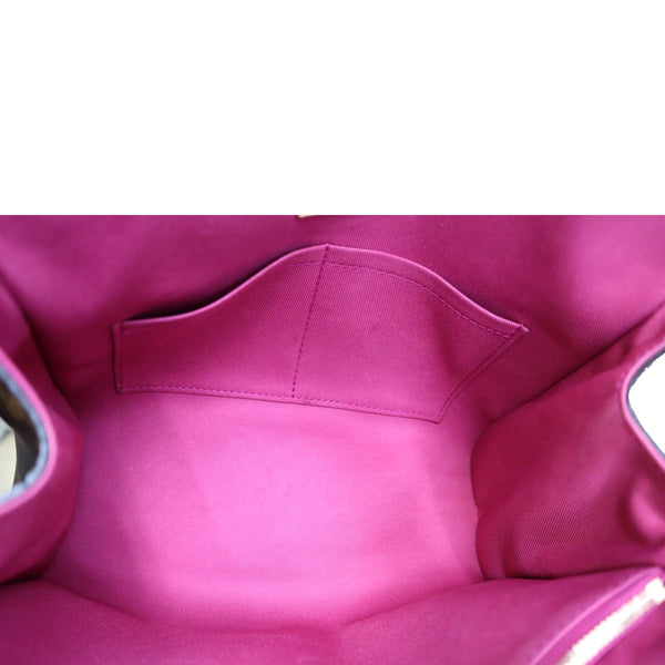 LOUIS VUITTON Cluny BB Monogram Canvas Shoulder Bag Fuchsia