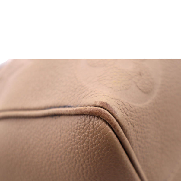 LOUIS VUITTON Speedy 25 Bandouliere Monogram Empreinte Shoulder Bag Tourterelle