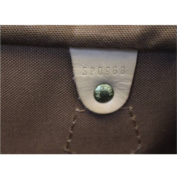 LOUIS VUITTON Speedy 35 Monogram Canvas Satchel Bag