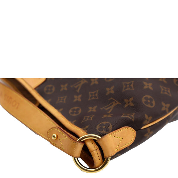 LOUIS VUITTON Delightful PM Monogram Canvas Hobo Bag Brown