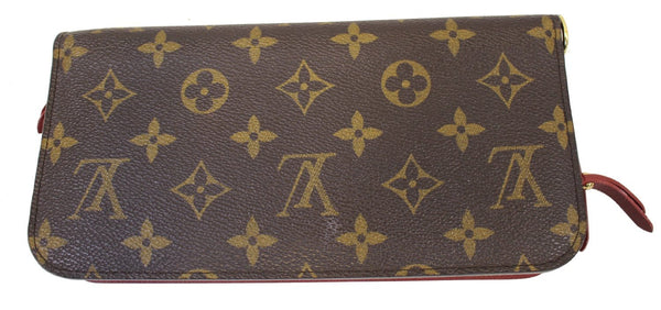 LOUIS VUITTON Monogram Canvas Insolite Red Wallet