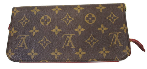 LOUIS VUITTON Monogram Canvas Insolite Red Wallet