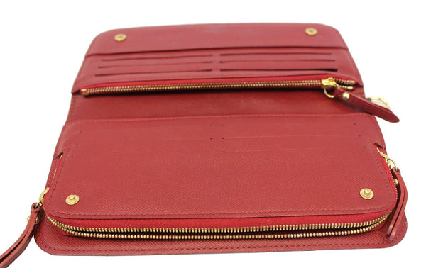 LOUIS VUITTON Monogram Canvas Insolite Red Wallet