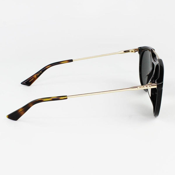 Gucci GG0320S 001 Black/Gold Frame Sunglasses Women