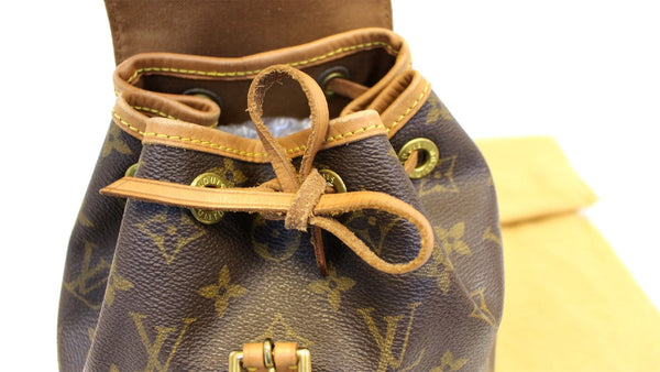 LOUIS VUITTON Backpack Bag Monogram Montsouris PM