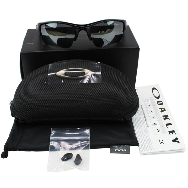 Oakley 03-915 Flak Jacket XLJ Sunglasses Black Iridium Lens