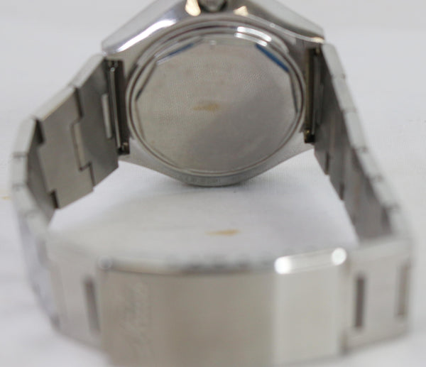 MIDO Commander 1980 Day Date Men's Stainless Steel Watch Light Grey Dial 41MM