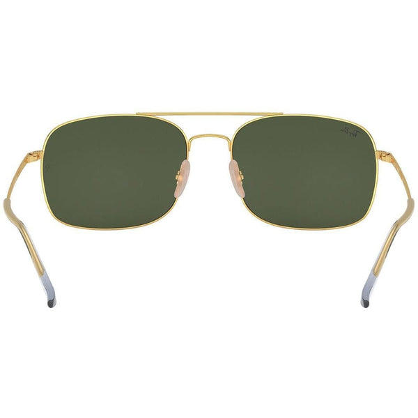 Ray-Ban Sunglasses RB3611 001/31 60 Gold Frame Green Lens