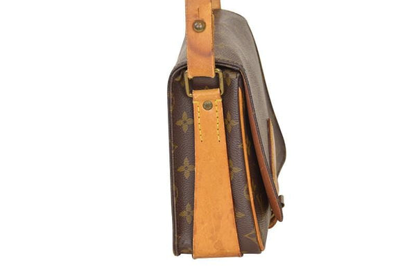 LOUIS VUITTON Monogram Cartouchiere Mm Shoulder Bag