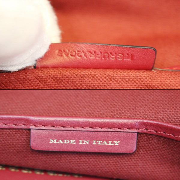 BURBERRY Haymarket Check PVC Tote Shoulder Bag-US