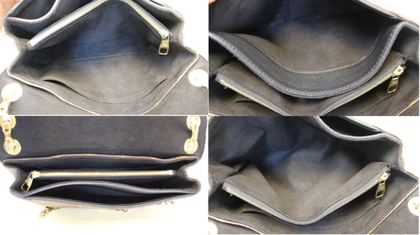 LOUIS VUITTON Monogram Canvas Pallas Chain Crossbody Bag