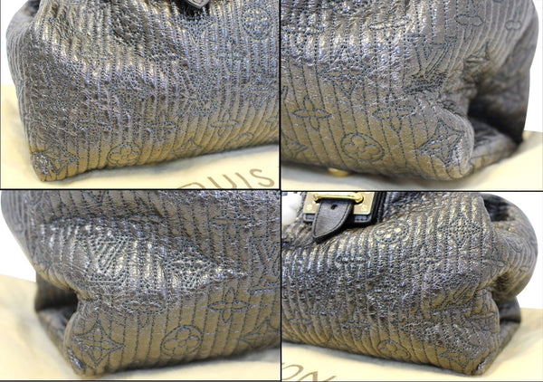 LOUIS VUITTON Motard Biker Black Monogram Satchel Bag-US