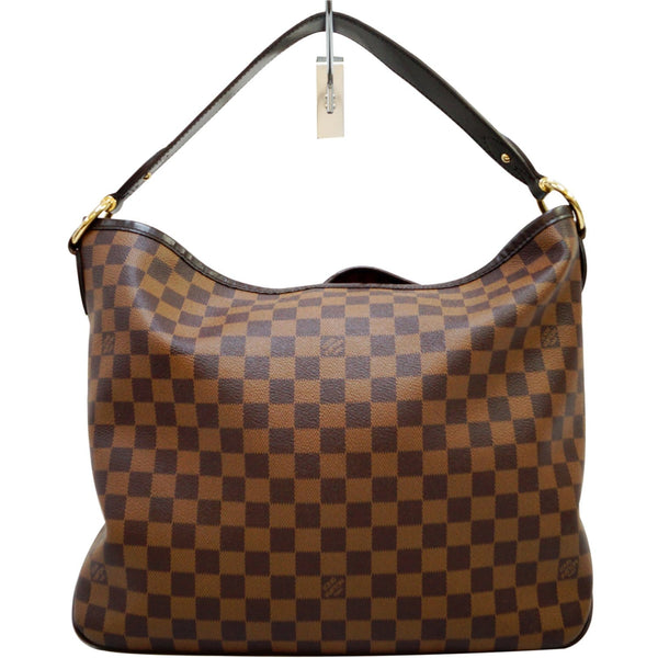 LOUIS VUITTON Damier Ebene Delightful MM NM Hobo Bag-US
