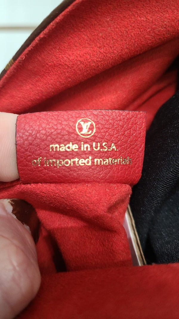 LOUIS VUITTON Gaia Monogram Canvas Shoulder Bag Brown