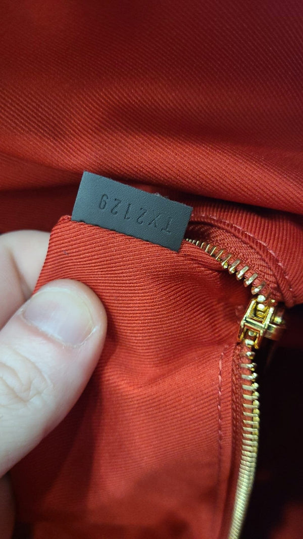 LOUIS VUITTON Graceful MM Damier Ebene Shoulder Bag Brown