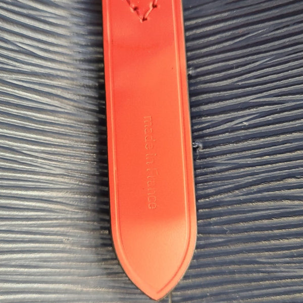 LOUIS VUITTON Neonoe Epi Leather Shoulder Bag Indigo